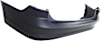Front and Rear Primed Bumper Cover 1.4L, 4Cyl, CAPA Certified