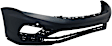 Front and Rear Primed Bumper Cover 1.4L, 4Cyl, CAPA Certified