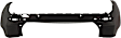 Front and Rear Primed Bumper Cover 2.0L, 4Cyl, Without parking aid sensor holes