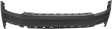Front, Upper and Lower Primed Bumper Cover