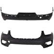 Front and Rear Front - Primed, Rear - Textured Bumper Cover