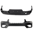 Front and Rear Front - Primed, Rear - Textured Bumper Cover CAPA Certified