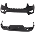 Front and Rear Front - Primed, Rear - Textured Bumper Cover CAPA Certified