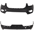 Front and Rear Front - Primed, Rear - Textured Bumper Cover CAPA Certified