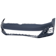 Front and Rear Primed Bumper Cover CAPA Certified