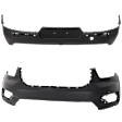 Front and Rear Front - Primed, Rear - Textured Bumper Cover
