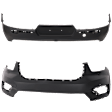 Front and Rear Front - Primed, Rear - Textured Bumper Cover