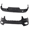 Front and Rear Front - Primed, Rear - Textured Bumper Cover