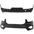 Front and Rear Front - Primed, Rear - Textured Bumper Cover