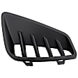 Driver and Passenger Side Bumper Grilles, Black