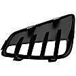 Driver and Passenger Side Bumper Grilles, Black