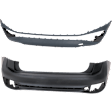 Front and Rear Primed Bumper Cover 1.5L, 4Cyl