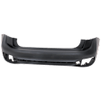 Front and Rear Primed Bumper Cover 1.5L, 4Cyl