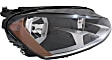 2015-2017 Volkswagen Golf Sportwagen - Driver and Passenger Side Headlights, with Bulbs, Halogen, Hatchback, Production Date From June 30 2014