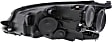 2015-2017 Volkswagen Golf Sportwagen - Driver and Passenger Side Headlights, with Bulbs, Halogen, Hatchback, Production Date From June 30 2014