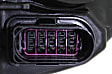 2015-2017 Volkswagen Golf Sportwagen - Driver and Passenger Side Headlights, with Bulbs, Halogen, Hatchback, Production Date From June 30 2014
