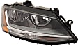 2017-2018 Volkswagen Jetta - Driver and Passenger Side Headlights, with Bulbs, Halogen, For Models with LED Daytime Running Light