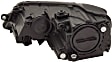 2017-2018 Volkswagen Jetta - Driver and Passenger Side Headlights, with Bulbs, Halogen, For Models with LED Daytime Running Light