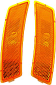 Front, Driver and Passenger Side Side Marker Without bulb(s) CAPA Certified