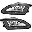Front, Driver and Passenger Side Fog Lights, With Bulb(s), Halogen