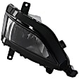 Front, Driver and Passenger Side Fog Lights, With Bulb(s), Halogen
