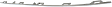 Front, Driver and Passenger Side Fog Light Trims, Chrome