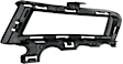 Front, Driver and Passenger Side Fog Light Trims, Textured Black, without Chrome Molding