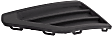 Fog Light Cover - Front, Driver and Passenger Side, Black, For Models Without R-Line Package