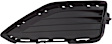 2019-2021 Volkswagen Jetta - Fog Light Cover - Front, Driver and Passenger Side, Textured Black