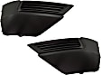 Fog Light Cover - Front, Driver and Passenger Side, Textured Black