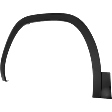 Front, Driver and Passenger Side Fender Flares, Textured Black