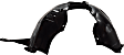 Front, Driver and Passenger Side, Fender Liner