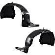Front, Driver and Passenger Side, Fender Liner