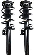 2014 Volkswagen Jetta - Front, Driver and Passenger Side Fully Loaded Strut, with 55 (mm) Outside Suspension Strut Housing Diameter, Generation 5