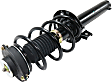 2014 Volkswagen Jetta - Front, Driver and Passenger Side Fully Loaded Strut, with 55 (mm) Outside Suspension Strut Housing Diameter, Generation 5