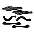 2009 Volkswagen Jetta TDI - Rear, Driver and Passenger Side, Upper and Lower Control Arm