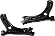 2013 Volkswagen Passat - Front, Driver and Passenger Side Control Arm
