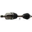 Front, Driver and Passenger Side Axle Assembly - New Set of 2