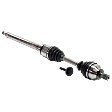 Front, Driver and Passenger Side Axle Assembly - New Set of 2