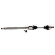 Front, Driver and Passenger Side Axle Assembly - New Set of 2