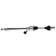 Front, Driver and Passenger Side Axle Assembly - New Set of 2