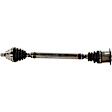 2015-2018 Volkswagen Jetta TDI SE - Front, Driver and Passenger Side Axle Assemblies, Automatic Dual Clutch Transaxle