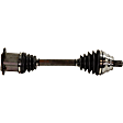 2015-2018 Volkswagen Jetta TDI SE - Front, Driver and Passenger Side Axle Assemblies, Automatic Dual Clutch Transaxle