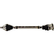 2015-2018 Volkswagen Jetta TDI SE - Front, Driver and Passenger Side Axle Assemblies, Automatic Dual Clutch Transaxle