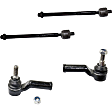 Front, Driver and Passenger Side, Inner and Outer Tie Rod Ends