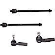 Front, Driver and Passenger Side, Inner and Outer Tie Rod Ends