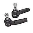Front, Driver and Passenger Side, Outer Tie Rod Ends