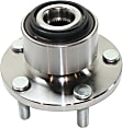 2005-2011 Volvo S40 - Front, Driver and Passenger Side Wheel Hub, 5 Lugs, With Bearing
