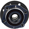 Front, Driver and Passenger Side Wheel Hub, 4 Lugs, With Bearing, 2.4L, 5Cyl