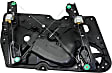 Front, Driver and Passenger Side Power Window Regulator, Without Motor